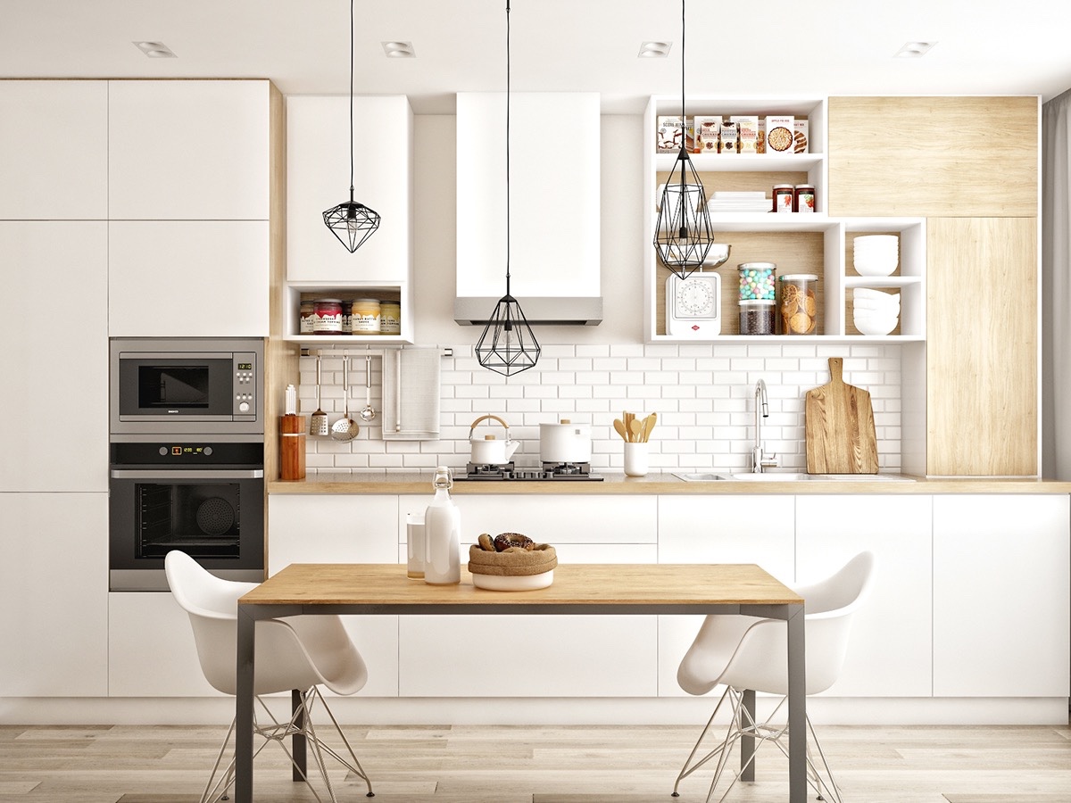 simple-kitchen-white-and-wood-Scandinavian